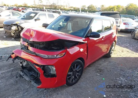 2020 Kia Soul Gt-Line из США, поврежденный, VIN KNDJ63AU5L7091221